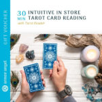 30 min Intuitive in store tarot card reading with Tarot Reader