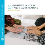 45 min Intuitive in store tarot card reading with Tarot Reader